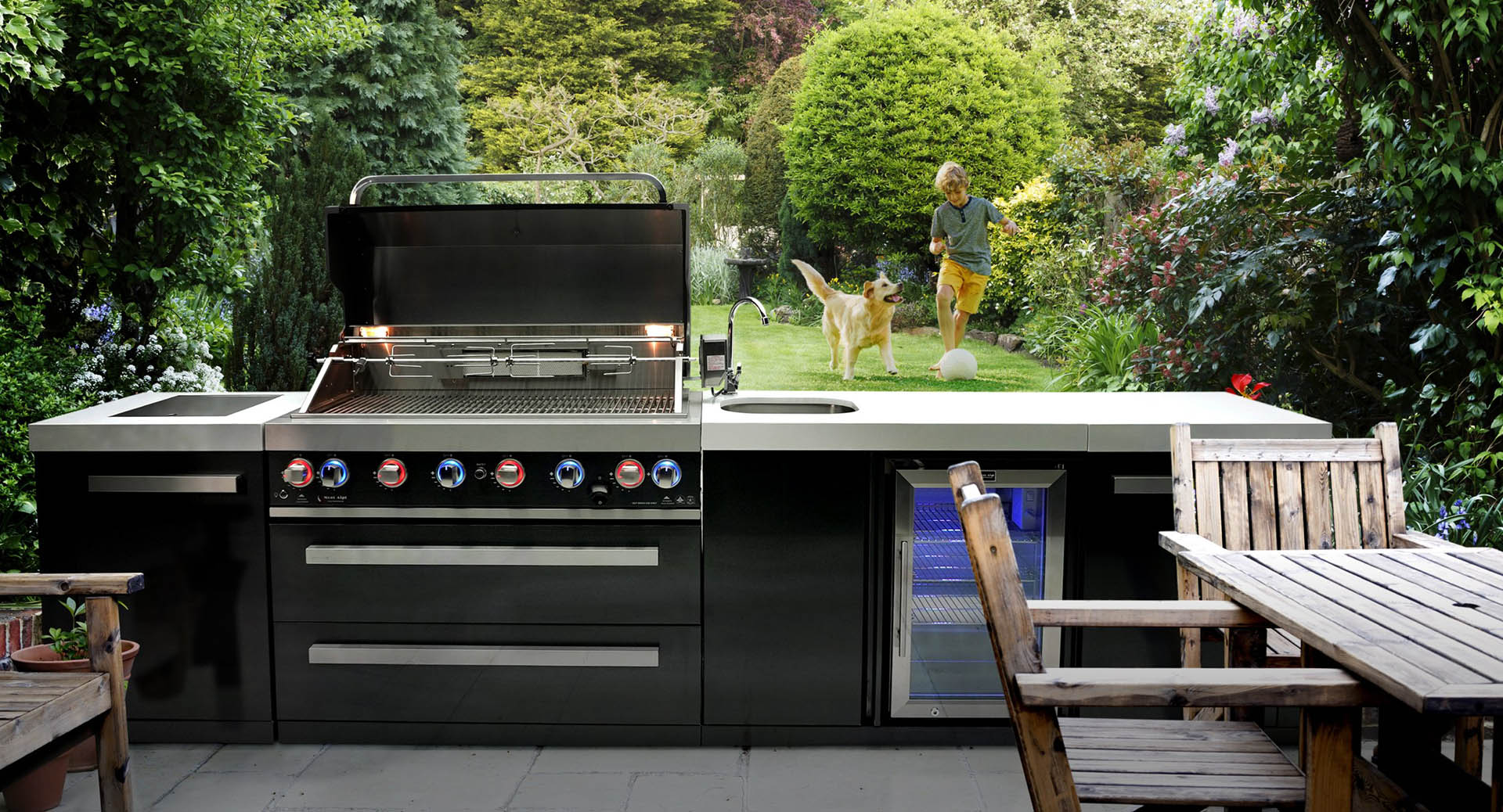 mont alpi black outdoor kitchen hero 2